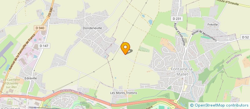 localisation de l'entreprise MONSIEUR ROMAIN TACCONE  GONFREVILLE-L'ORCHER