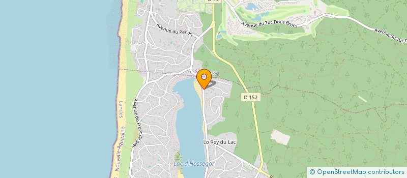 localisation de l'entreprise MONSIEUR ROMAIN TACHET  SOORTS-HOSSEGOR