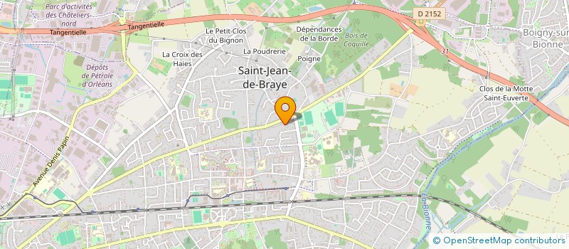 localisation de l'entreprise MONSIEUR ROMAIN TAILLEBOIS à ORLEANS