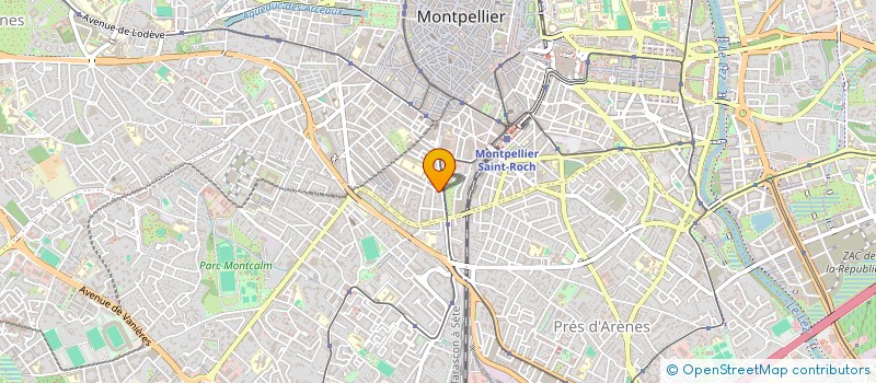 localisation de l'entreprise MONSIEUR ROMAIN TAILLOT à MONTPELLIER