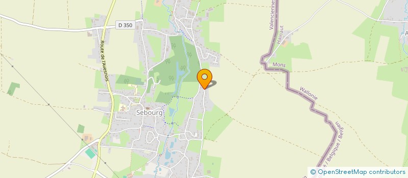 localisation de l'entreprise MONSIEUR ROMAIN TAISNE  SEBOURG