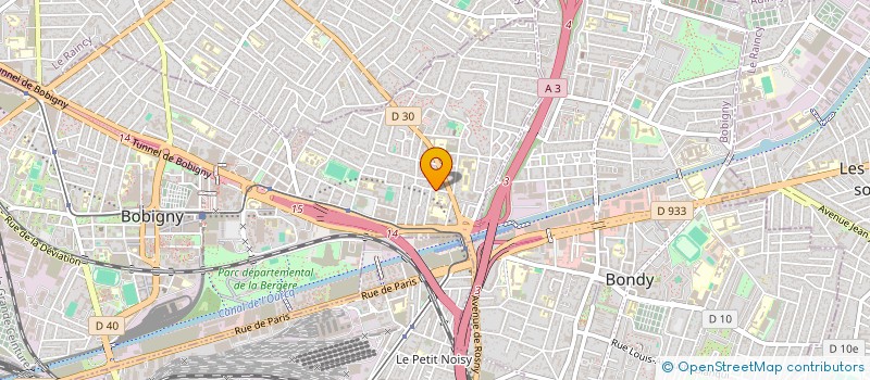 localisation de l'entreprise MONSIEUR ROMAIN TASZEK à BOBIGNY