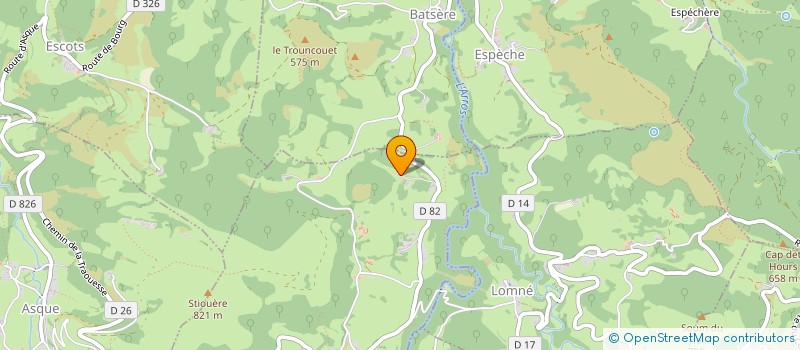 localisation de l'entreprise MONSIEUR ROMAIN TELLIEZ  BULAN