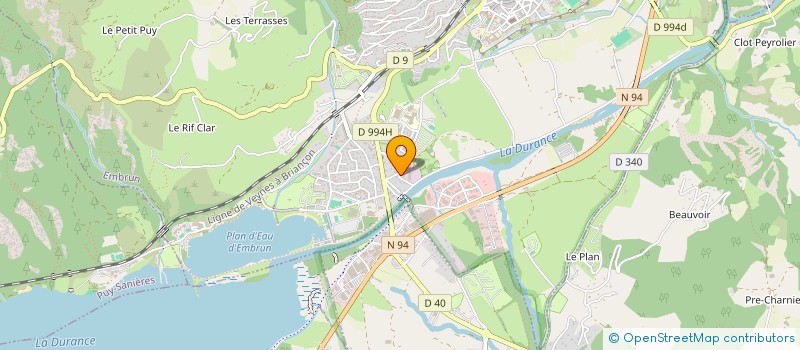 localisation de l'entreprise MONSIEUR ROMAIN TERRAS à EMBRUN