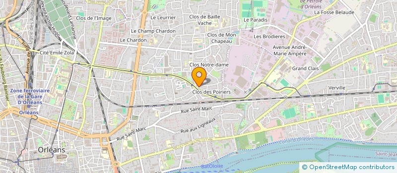 localisation de l'entreprise MONSIEUR ROMAIN TESNIER à ORLEANS