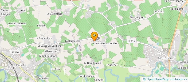 localisation de l'entreprise MONSIEUR ROMAIN TESSIER  VALLET