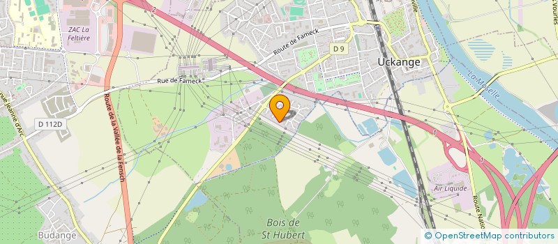 localisation de l'entreprise MONSIEUR ROMAIN TESSIER  UCKANGE