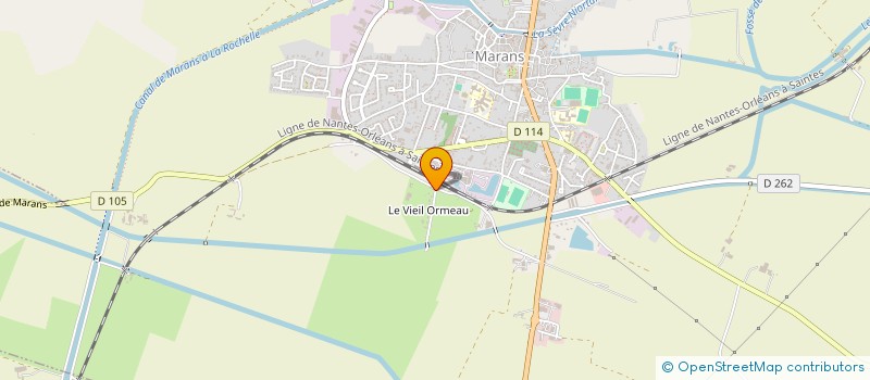 localisation de l'entreprise MONSIEUR ROMAIN TEXIER  MARANS