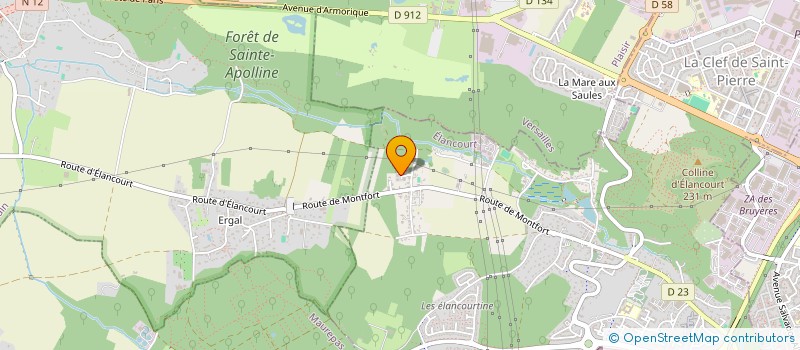 localisation de l'entreprise MONSIEUR ROMAIN THAMI  CIVRY-LA-FORET