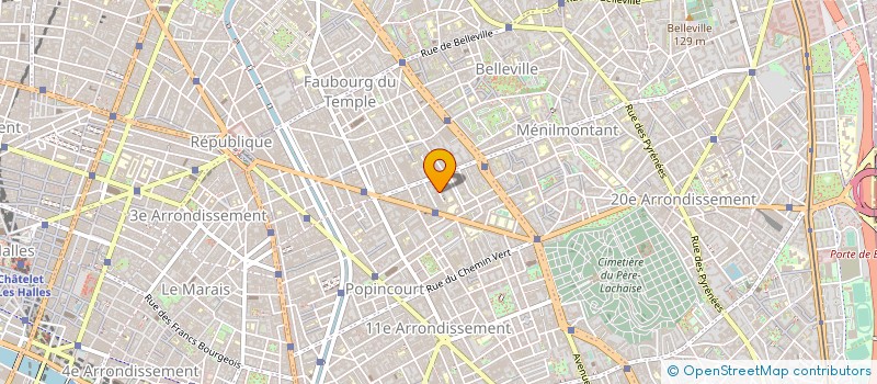 localisation de l'entreprise MONSIEUR ROMAIN THEBE à PARIS