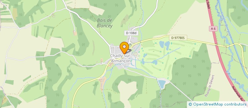 localisation de l'entreprise MONSIEUR ROMAIN-THIBAULT AUDEBERT  CHAILLY-SUR-ARMANCON