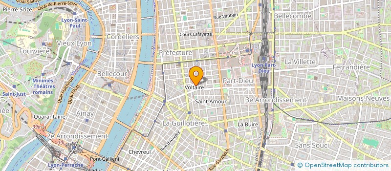 localisation de l'entreprise MONSIEUR ROMAIN THIEFFRY  LYON