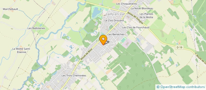 localisation de l'entreprise MONSIEUR ROMAIN THIERS à LAILLY-EN-VAL