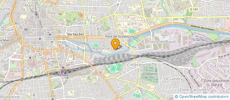 localisation de l'entreprise MONSIEUR ROMAIN THOMAS à RENNES