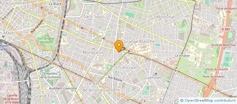 localisation de l'entreprise MONSIEUR ROMAIN THUAL  LYON