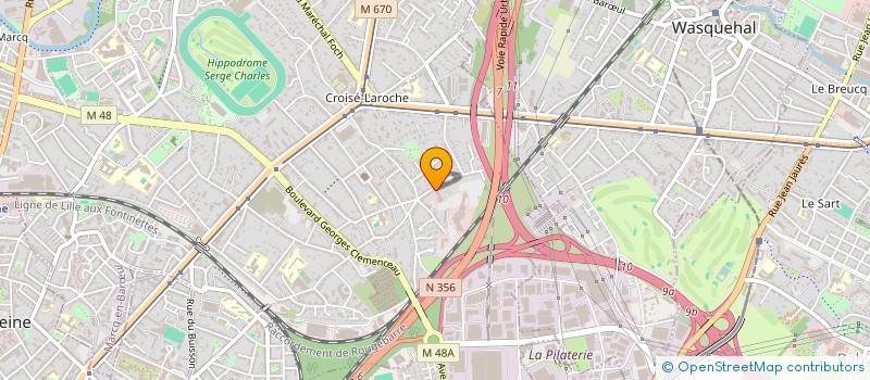 localisation de l'entreprise MONSIEUR ROMAIN TIABLIKOFF à MARCQ-EN-BARŒUL