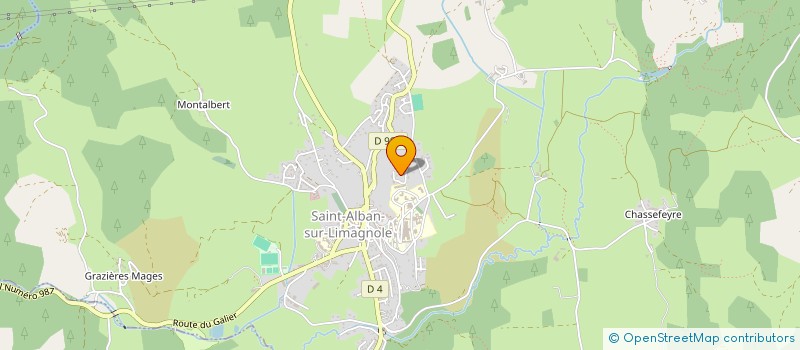 localisation de l'entreprise MONSIEUR ROMAIN TILLY  SAINT-ALBAN-SUR-LIMAGNOLE