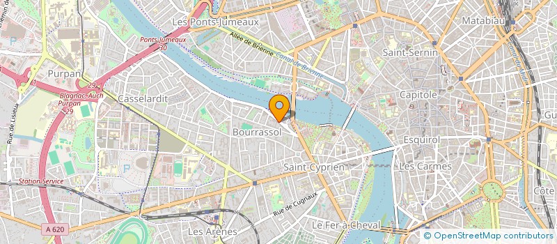 localisation de l'entreprise MONSIEUR ROMAIN TIMLELT à TOULOUSE