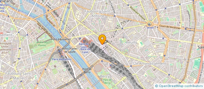 localisation de l'entreprise MONSIEUR ROMAIN TISSIER  PARIS