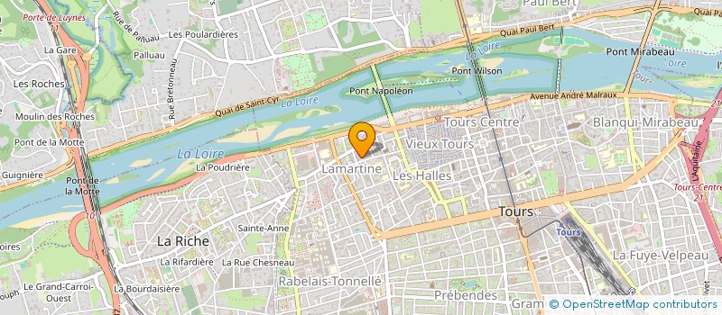 localisation de l'entreprise MONSIEUR ROMAIN TOMMASINI  TOURS