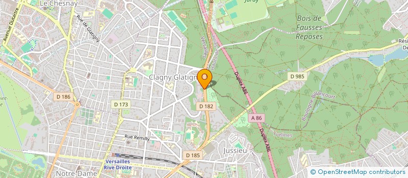 localisation de l'entreprise MONSIEUR ROMAIN TORMEN à VERSAILLES