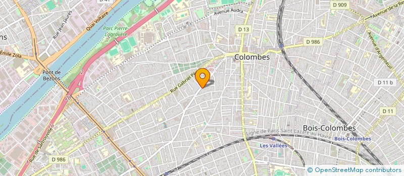 localisation de l'entreprise MONSIEUR ROMAIN TORRE LE BLOAS à COLOMBES