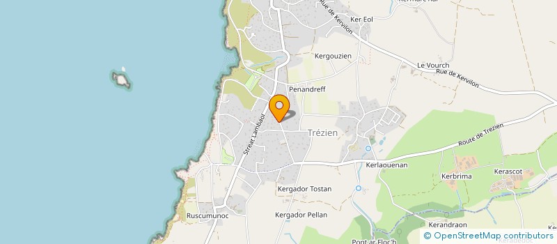 localisation de l'entreprise MONSIEUR ROMAIN TOUZE  PLOUARZEL