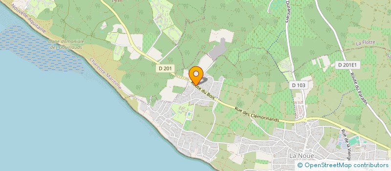 localisation de l'entreprise MONSIEUR ROMAIN TRECUL  SAINTE-MARIE-DE-RE