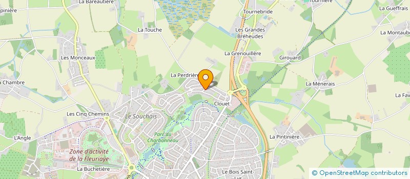 localisation de l'entreprise MONSIEUR ROMAIN TREFLEZE  CARQUEFOU