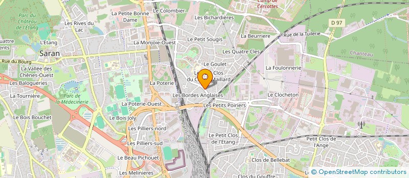 localisation de l'entreprise MONSIEUR ROMAIN TREGUER à SARAN
