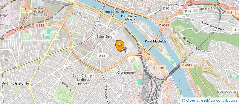 localisation de l'entreprise MONSIEUR ROMAIN TREHET  ROUEN