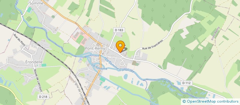 localisation de l'entreprise MONSIEUR ROMAIN TRIBOULET  PONT-REMY