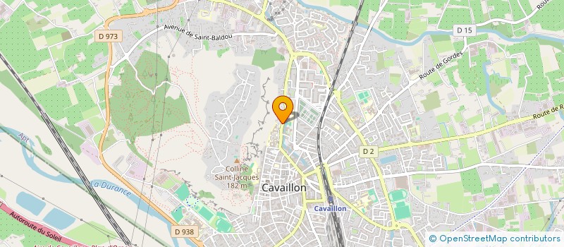 localisation de l'entreprise MONSIEUR ROMAIN TRICHET  CAVAILLON