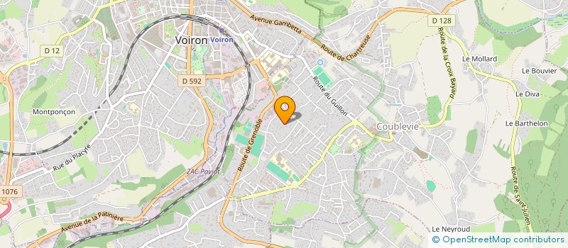 localisation de l'entreprise MONSIEUR ROMAIN TRIMAILLE  COUBLEVIE