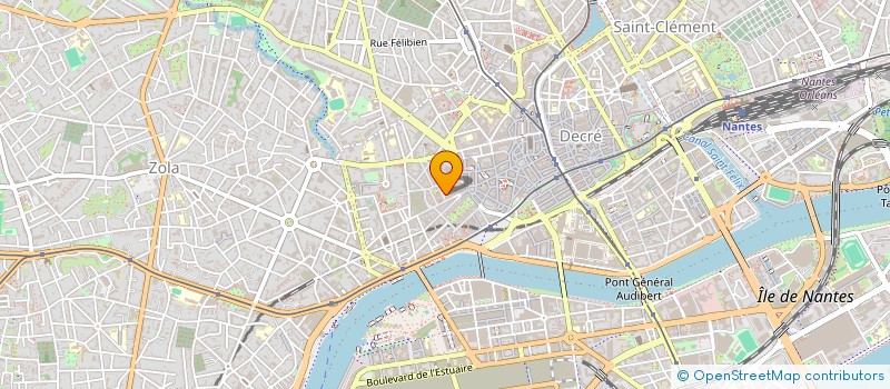 localisation de l'entreprise MONSIEUR ROMAIN TROCHERIE à NANTES
