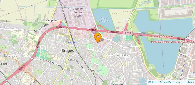 localisation de l'entreprise MONSIEUR ROMAIN TRUCH  BRUGES