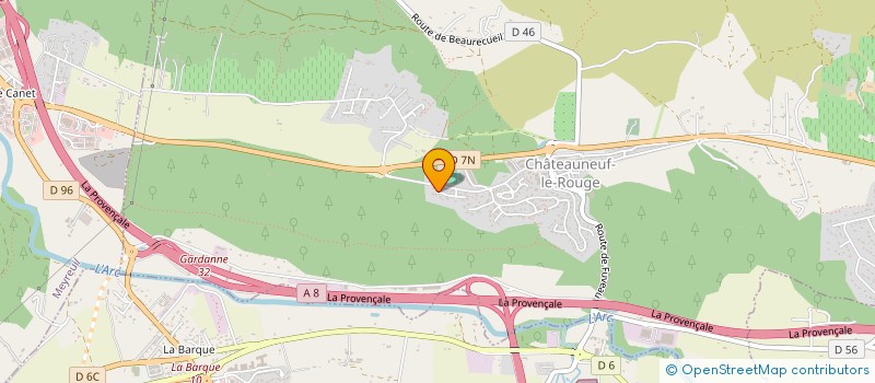 localisation de l'entreprise MONSIEUR ROMAIN TRUCHET  CHATEAUNEUF-LE-ROUGE