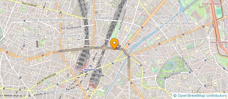 localisation de l'entreprise MONSIEUR ROMAIN TRUFFET  PARIS