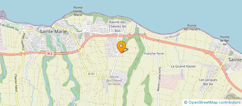 localisation de l'entreprise MONSIEUR ROMAIN TRULES DE-VILLECOURT  SAINTE-MARIE