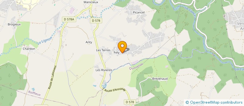 localisation de l'entreprise MONSIEUR ROMAIN TURCA  ROIFFIEUX