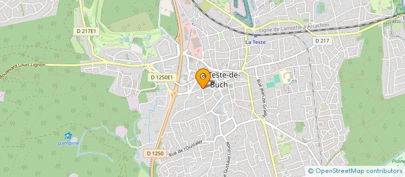 localisation de l'entreprise MONSIEUR ROMAIN ULM à LA TESTE-DE-BUCH