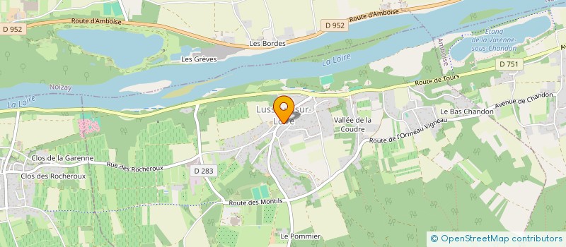 localisation de l'entreprise MONSIEUR ROMAIN VADE  LUSSAULT-SUR-LOIRE