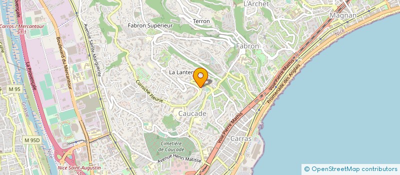 localisation de l'entreprise MONSIEUR ROMAIN VALTANCOLI à NICE