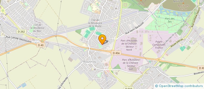 localisation de l'entreprise MONSIEUR ROMAIN VAN HAVERBEKE  ROUVROY