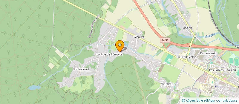 localisation de l'entreprise MONSIEUR ROMAIN VAN RENTERGHEM  AGNETZ