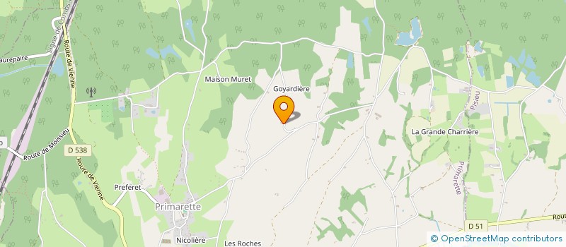 localisation de l'entreprise MONSIEUR ROMAIN VANAUDENHOVE  PRIMARETTE