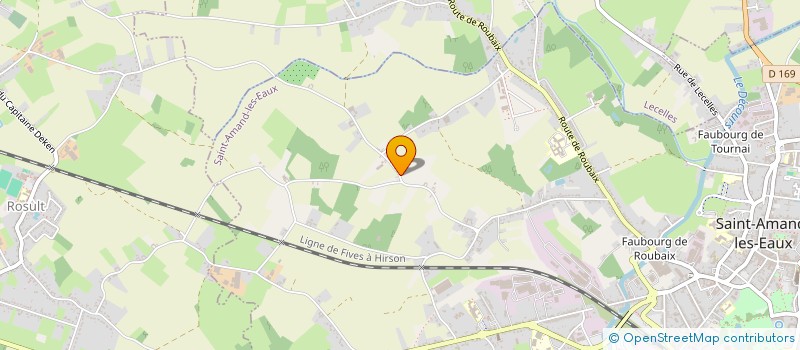 localisation de l'entreprise MONSIEUR ROMAIN VANDENHOVE  ORCHIES