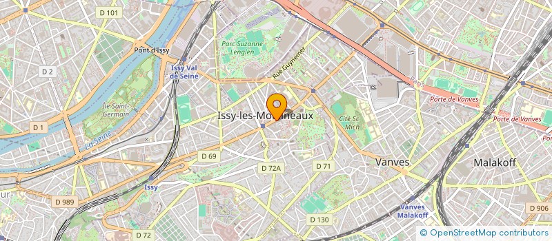 localisation de l'entreprise MONSIEUR ROMAIN VASSEUR à ISSY-LES-MOULINEAUX