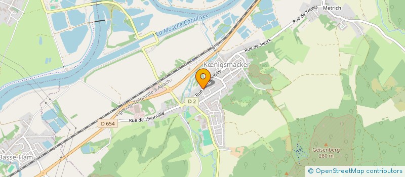 localisation de l'entreprise MONSIEUR ROMAIN VATRY  KNIGSMACKER