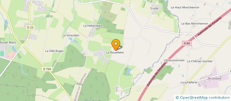 localisation de l'entreprise MONSIEUR ROMAIN VEILLARD à MEZIERES-SUR-COUESNON